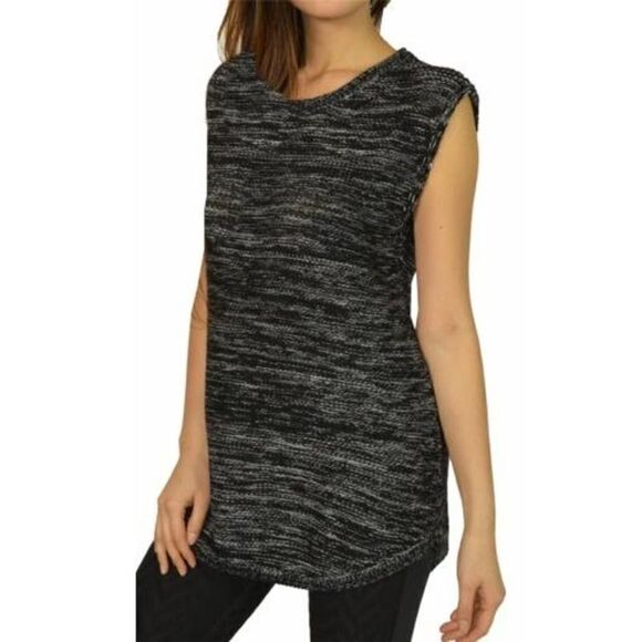 ONE GREY DAY Los Angeles Cut Out Sweater Top Sz. M - Picture 1 of 8